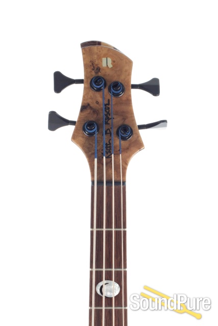 Roscoe LG 3000 Burl Myrtle 4-String Bass #5324 - Used — image 5