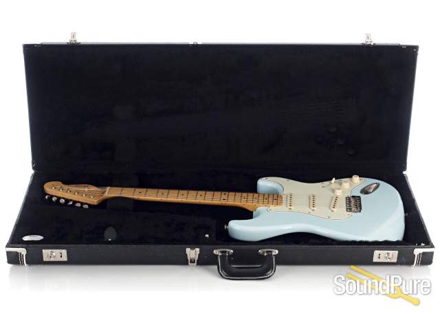 K-Line Springfield Sonic Blue Guitar #590078 - Used — image 4