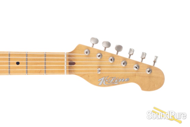 K-Line Springfield Sonic Blue Guitar #590078 - Used — image 5