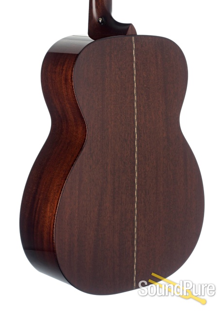 Bourgeois OM LSH DB Signature AT Addy/Mahogany #7445 - Used — image 2