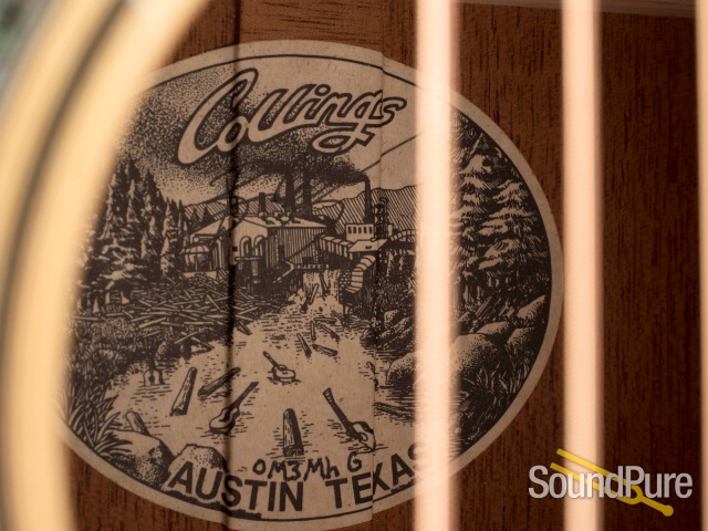 Collings OM3 German Spruce/Mahogany Acoustic #20010 - Used — image 3