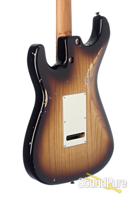 Anderson Icon Classic Tobacco Burst In-Distress #04-04-21N — image 2