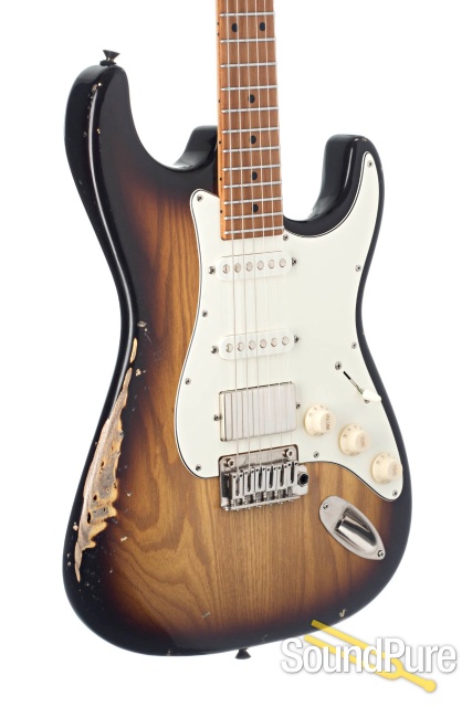 Anderson Icon Classic Tobacco Burst In-Distress #04-04-21N — image 3