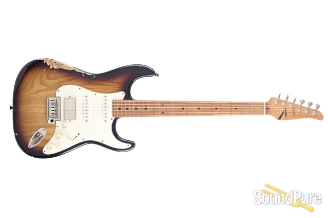 Anderson Icon Classic Tobacco Burst In-Distress #04-04-21N — image 8