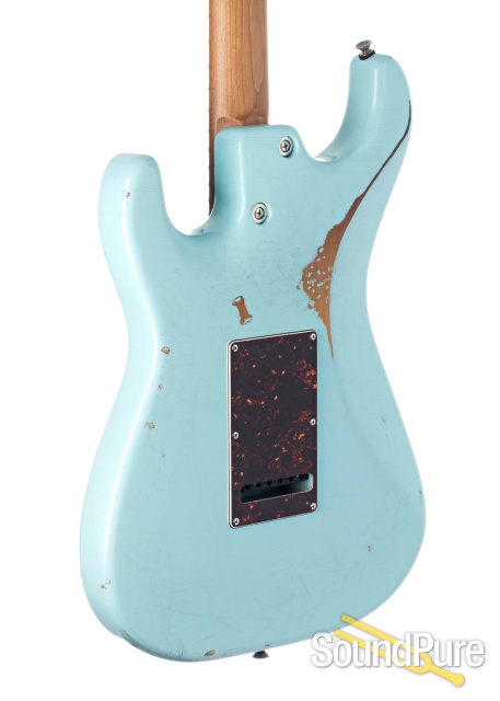 Anderson Icon Classic Daphne Blue/Tobacco Burst #07-02-21N — image 2