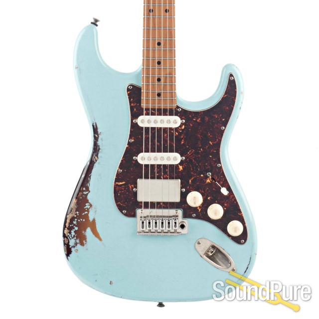 Anderson Icon Classic Daphne Blue/Tobacco Burst #07-02-21N — image 1