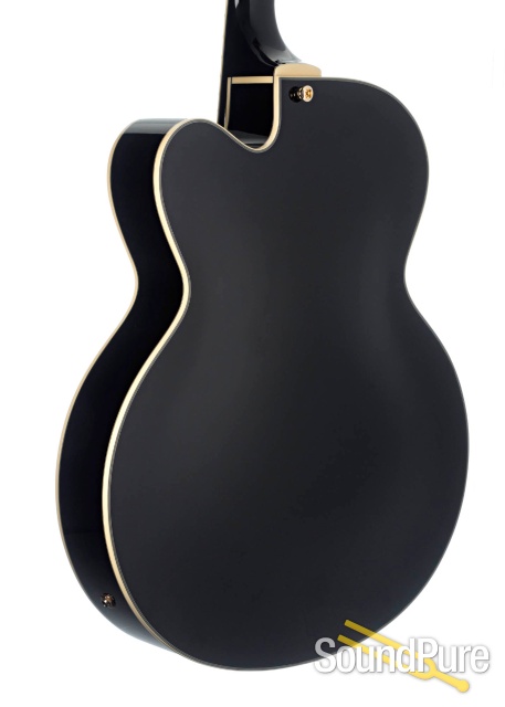 D'Angelico EX-59 Black Archtop Guitar #W1600191 - Used — image 2