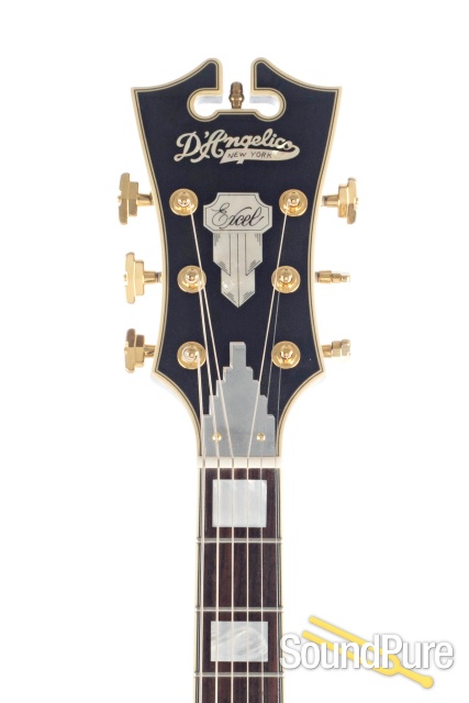 D'Angelico EX-59 Black Archtop Guitar #W1600191 - Used — image 5