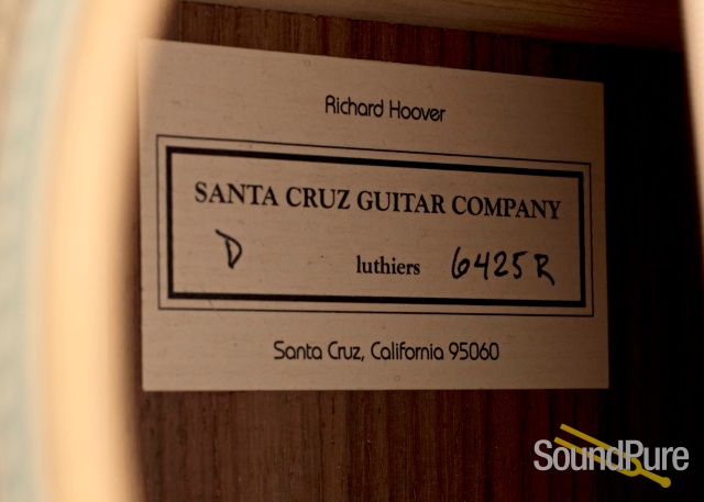 Santa Cruz Tony Rice Dreadnought Acoustic #6425R - Used — image 3