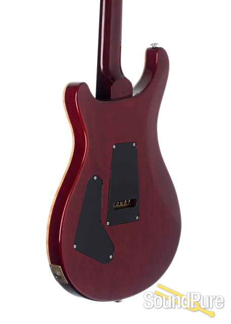 PRS Custom 24 10-Top Charcoal Cherry Burst #835759 - Used — image 2