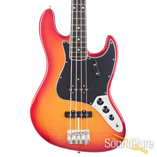 Fender Rarities Jazz Bass Plasma Burst #US19100975 - Used — image 1
