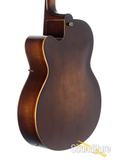 Hofner New President Sunburst Archtop Guitar #F07268 - Used — image 2