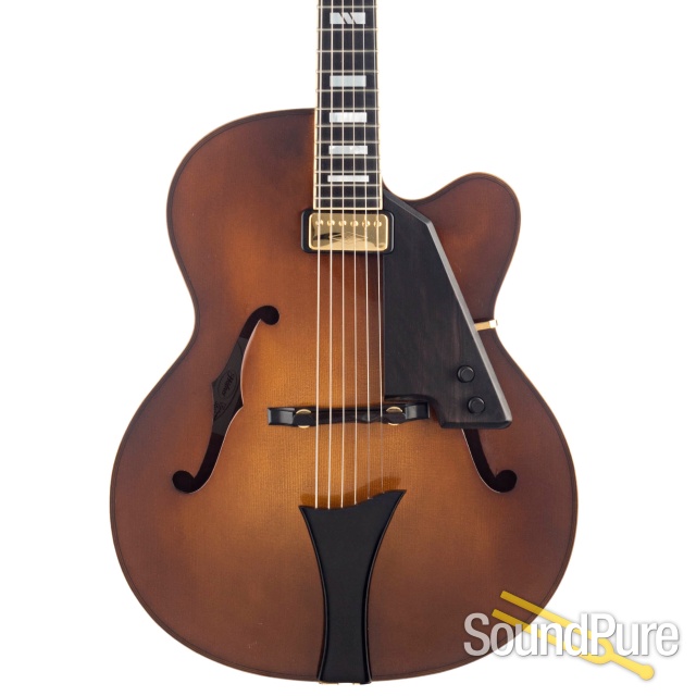 Hofner New President Sunburst Archtop Guitar #F07268 - Used — image 1
