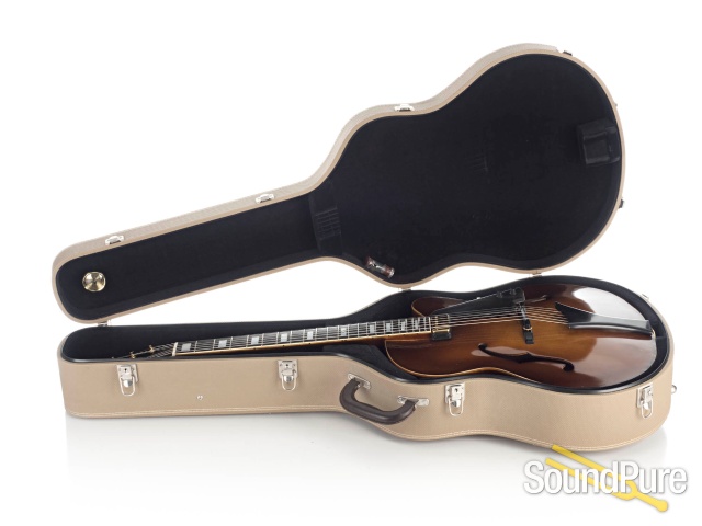 Hofner New President Sunburst Archtop Guitar #F07268 - Used — image 5
