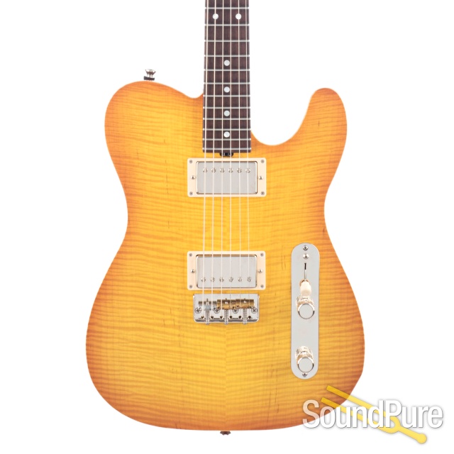 Michael Tuttle Tuned T Ice Tea Burst Electric #500-E - Used — image 1