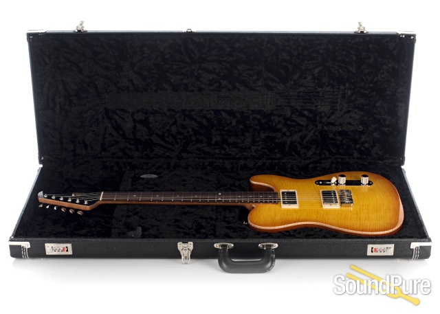 Michael Tuttle Tuned T Ice Tea Burst Electric #500-E - Used — image 4