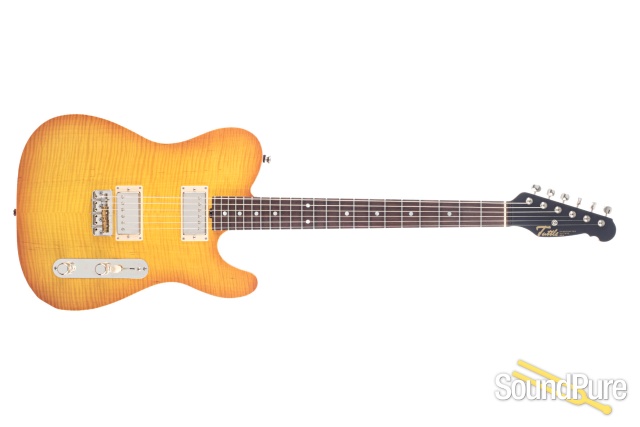 Michael Tuttle Tuned T Ice Tea Burst Electric #500-E - Used — image 8