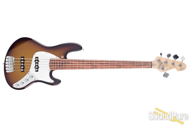 Sandberg California TT5 Goldburst 5-String Bass #36966 — image 8