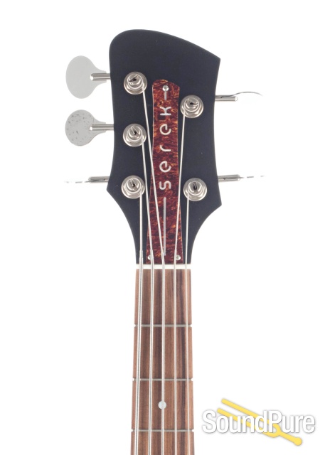 Serek Midwestern 2 Black Medium Scale 5-String #MW2-148 — image 5