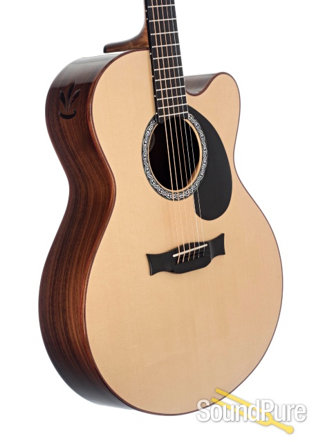 Buscarino Carved Back Flat-Top Acoustic #SBU592105 - Used — image 2