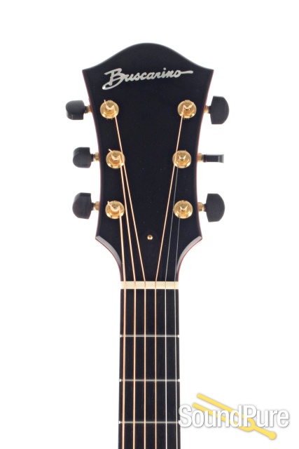 Buscarino Carved Back Flat-Top Acoustic #SBU592105 - Used — image 4