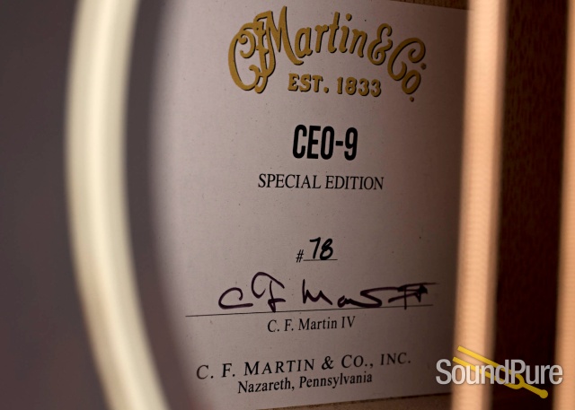Martin CEO-9 Curly Mango Acoustic Guitar #2276715 - Used — image 5