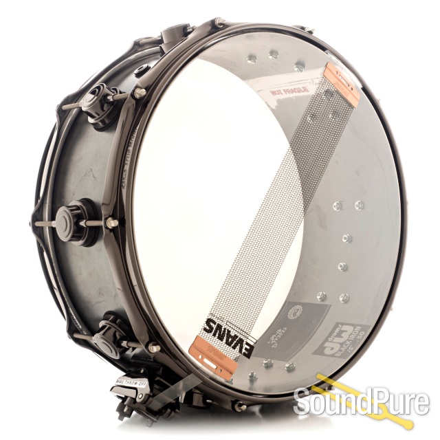 DW 6x14 Keplinger Black Iron Limited Edition Snare Drum — image 2