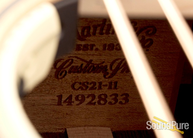 Martin CS21-11 Adirondack/Madagascar Guitar #1492833 - Used — image 4
