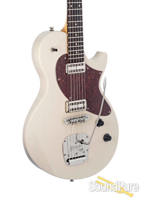 Collings 360 LT M Warm White Electric Guitar #20760 — image 3