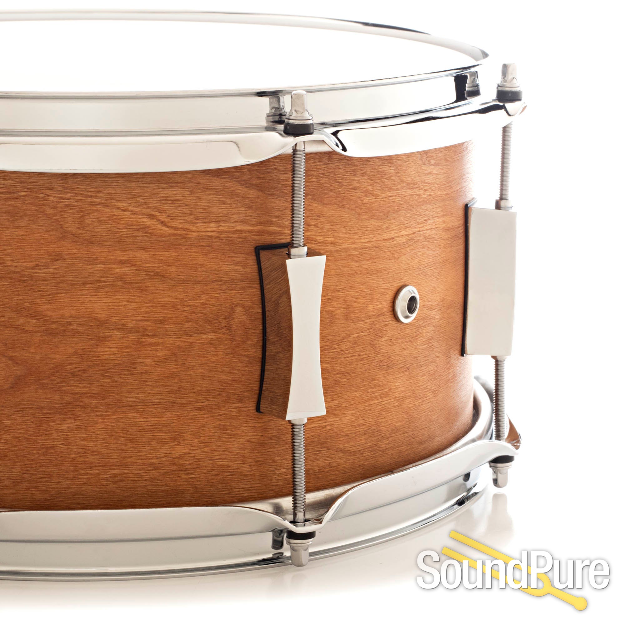 Pork Pie 7x13 Cherry/Okoume Snare Drum