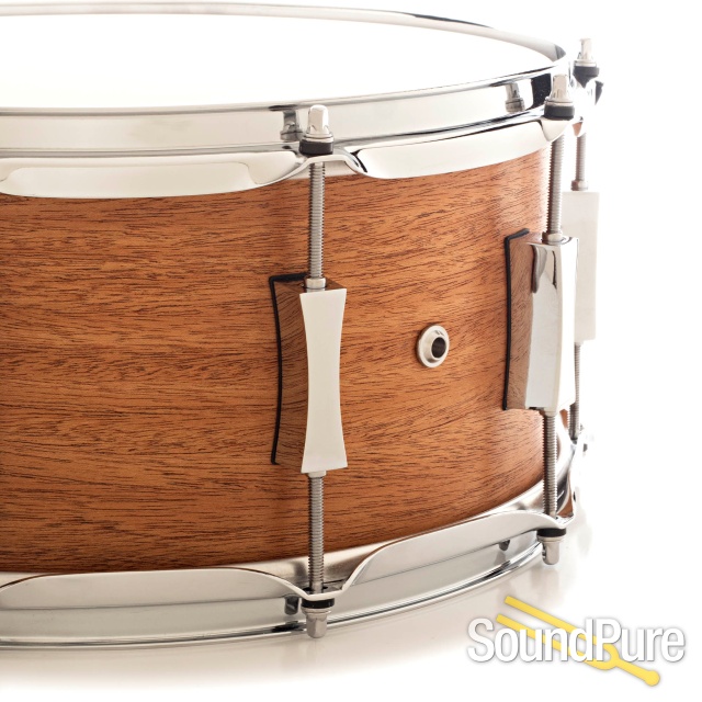 Pork Pie 6.5x14 USA Mahogany/Birch Snare Drum — image 3