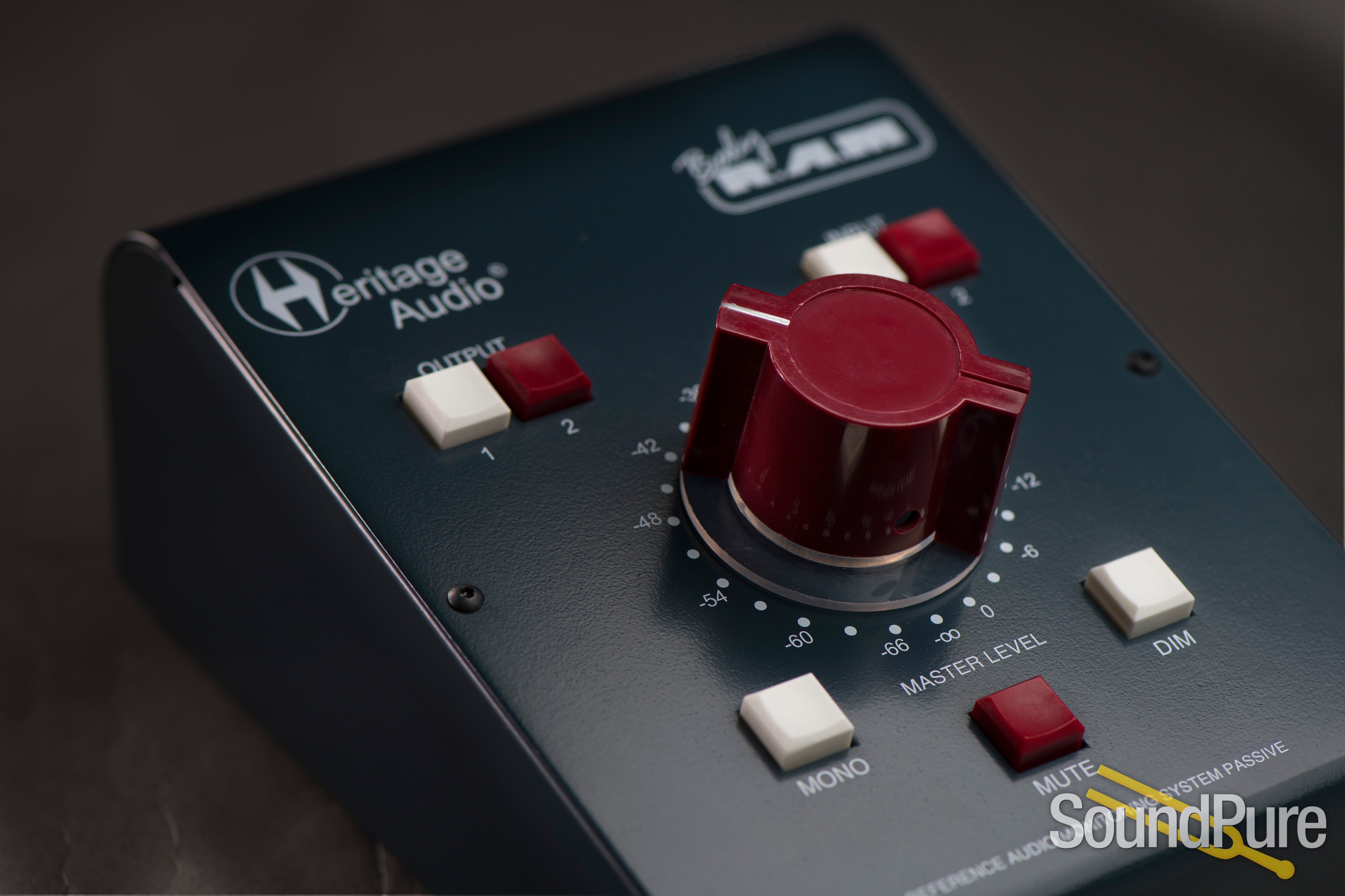 Heritage Audio Baby RAM Monitor Controller | Soundpure.com