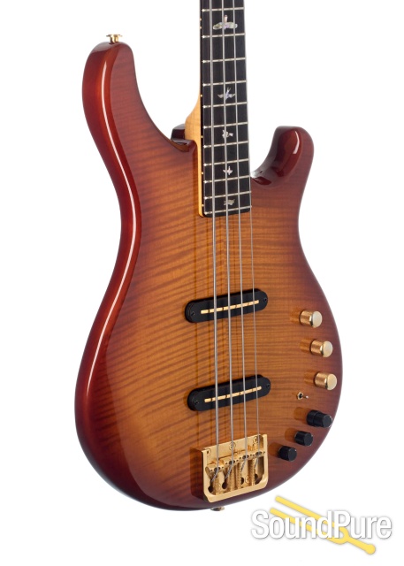 PRS 10-Top Sunburst Electric Bass #00149 - Used — image 3