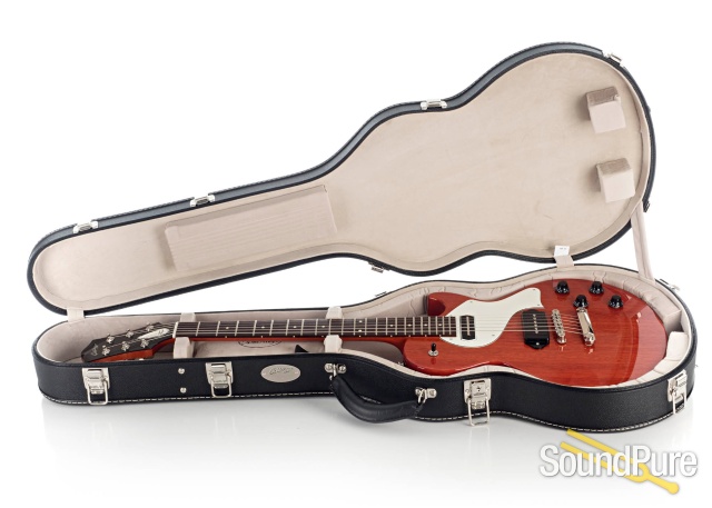 Collings 290 Translucent Orange Guitar #201593 - Used — image 4