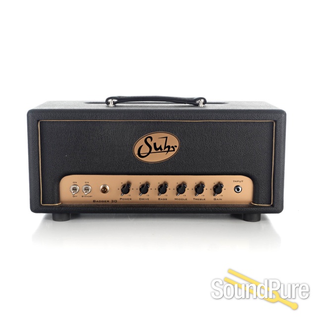 Suhr Badger 30 Amp Head, Black - Used — image 1