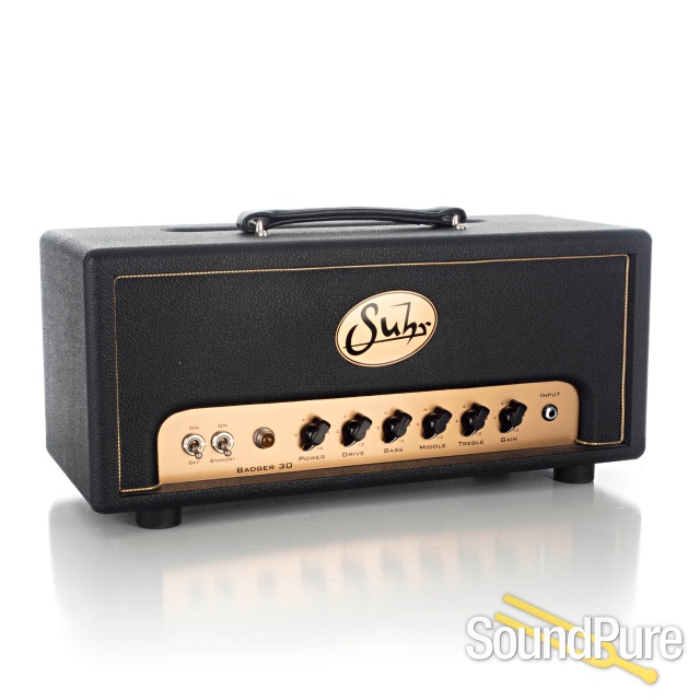Suhr Badger 30 Amp Head, Black - Used — image 3