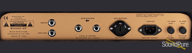 Suhr Badger 30 Amp Head, Black - Used — image 4