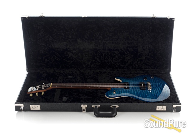 Michael Tuttle Carve Top Deluxe Trans Blue #25 - Used — image 4