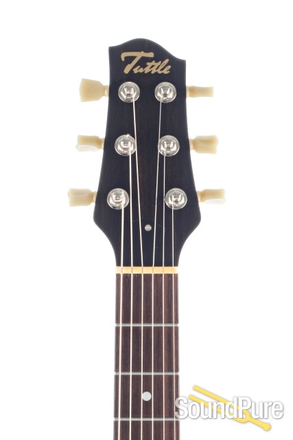 Michael Tuttle Carve Top Deluxe Trans Blue #25 - Used — image 5