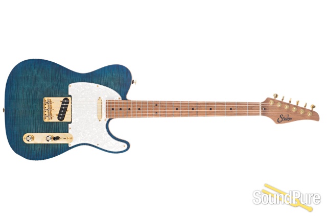 Suhr Classic T Deluxe Aqua Blue Burst #JS9H8D - Used — image 8