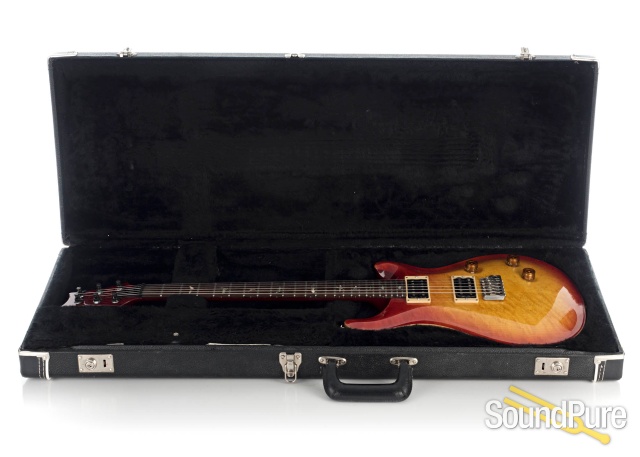PRS Custom Birdseye Maple Cherry Sunburst #12902 - Used — image 4