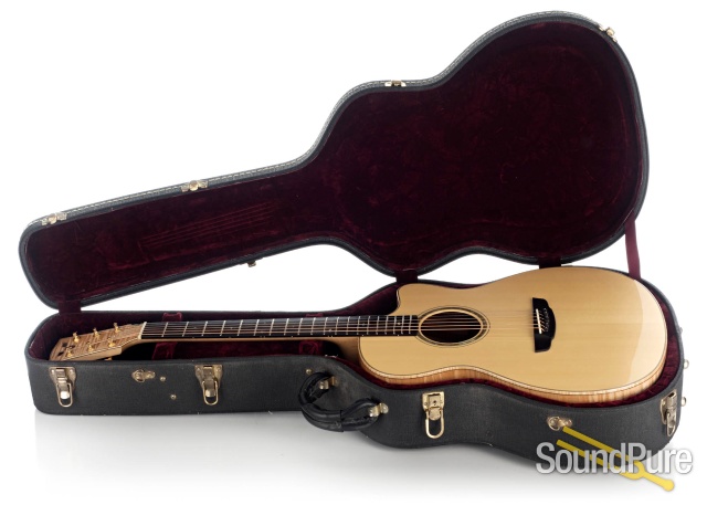Goodall MGCC Engelmann/Curly Maple Grand Concert #946 - Used — image 5