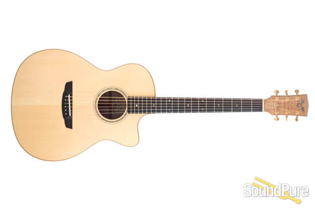 Goodall MGCC Engelmann/Curly Maple Grand Concert #946 - Used — image 9