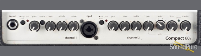 AER Compact 60/3 60w 1x8 Acoustic Amp - Used — image 4
