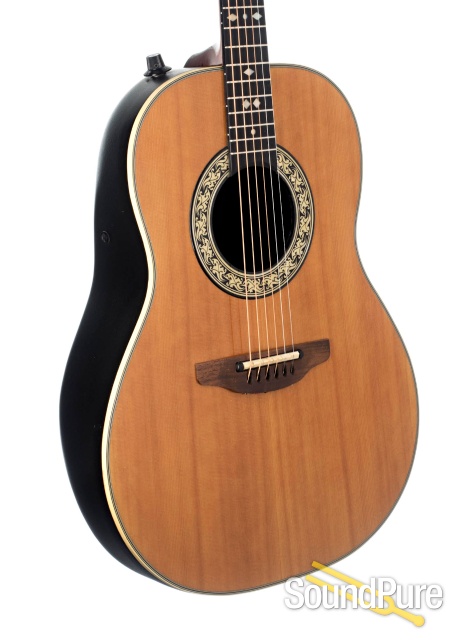 Ovation 1978 Custom Balladeer Spruce Acoustic #127709 - Used — image 4