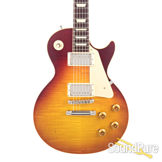 Gibson CS LP Historic '58 Bourbon Fade #8 9321 - Used — image 1