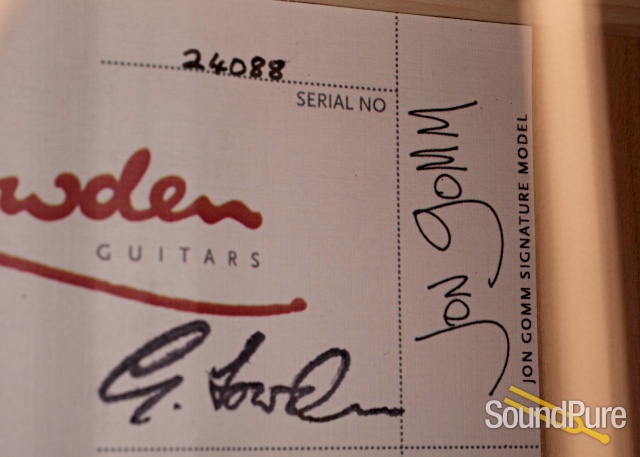 Lowden Jon Gomm Signature Acoustic Guitar #24088 — image 6