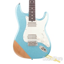 Tuttle Tuned S Ice Blue Sparkle Electric Guitar #653 Tuttle Tuned S Ice Blue Sparkle Electric Guitar #653