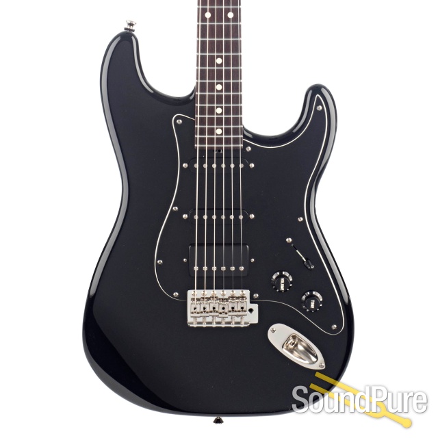 Tuttle Custom Classic S Black Electric Guitar #652 — image 1