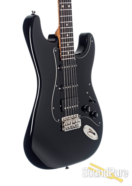 Tuttle Custom Classic S Black Electric Guitar #652 — image 4